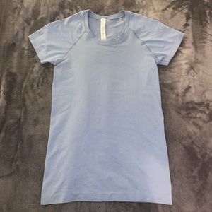 Lululemon Swiftly Tech SS 2.0 chambray